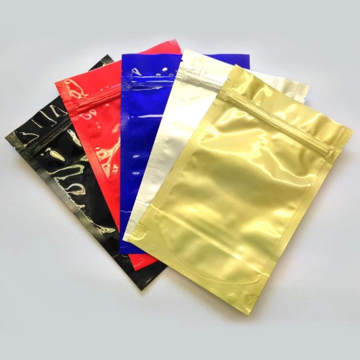 Folie Zipper Stand Up Bags