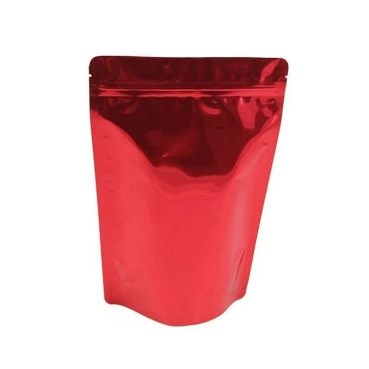 Opstaande tas met ritssluitingfolie