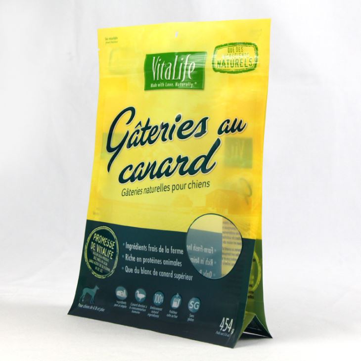 Hondenvoerzak met venster