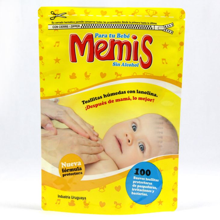 Poly opstaande tas met ritssluiting