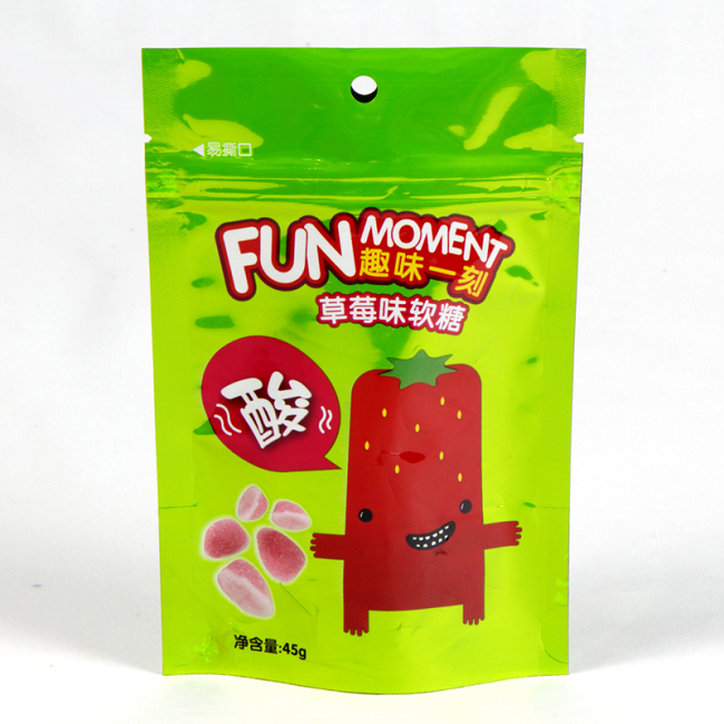 Foliezakken voor snoep