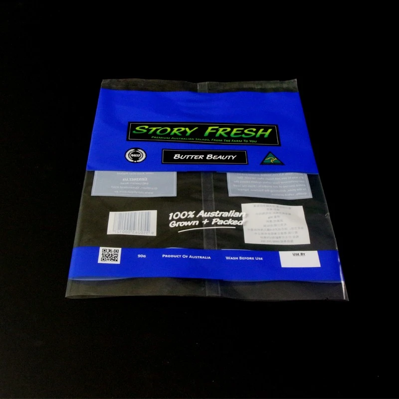 Bio-vriendelijke verse plantaardige plastic zakken Anti-condens Bio-friendly Fresh Vegetable Plastic Bags Anti-fog