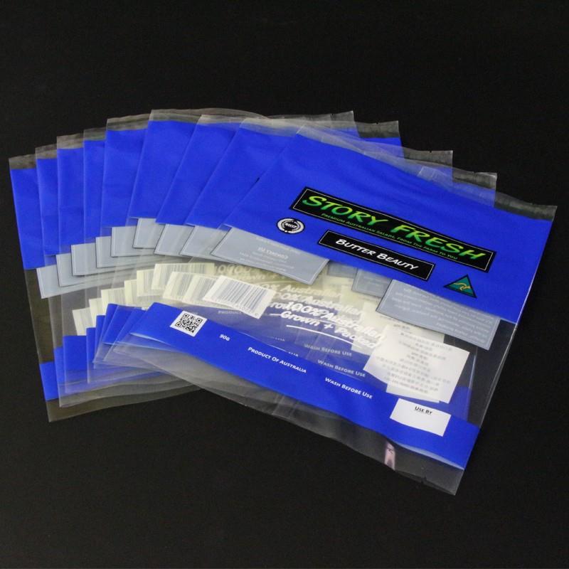 Bio-vriendelijke verse plantaardige plastic zakken Anti-condens Bio-friendly Fresh Vegetable Plastic Bags Anti-fog