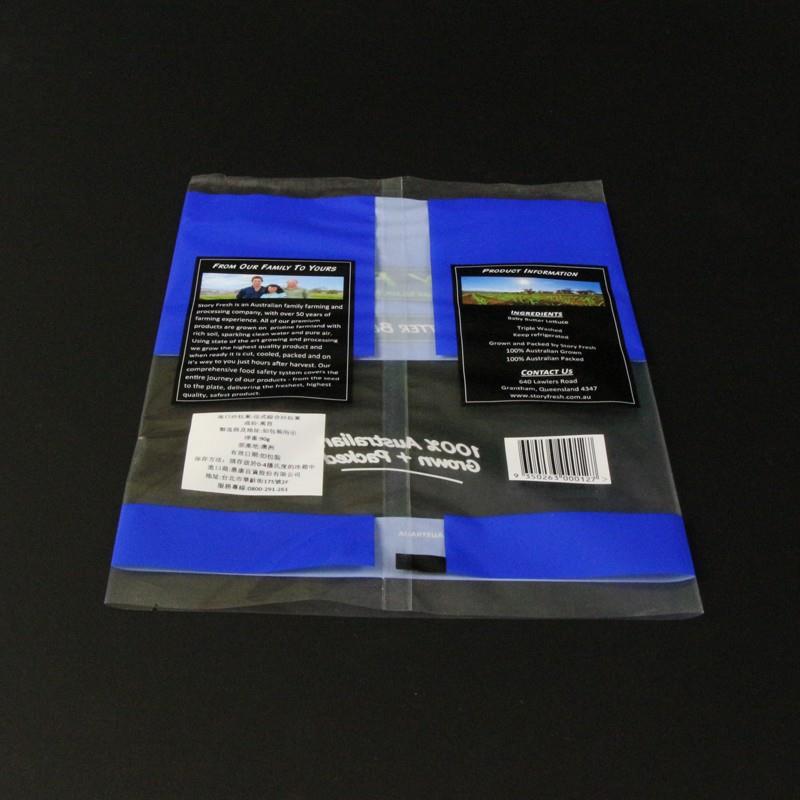 Bio-vriendelijke verse plantaardige plastic zakken Anti-condens Bio-friendly Fresh Vegetable Plastic Bags Anti-fog