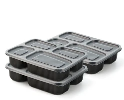 2-4 4 compartment food container