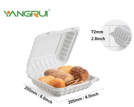 Clamshell Take-Out Food Box