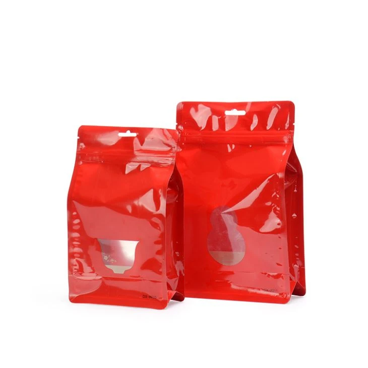 Aluminiumfolie Boxpouch met venster