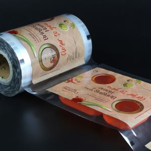 Aangepaste ontwerp logo hete verzegelende film voor voedsel Container afdrukken