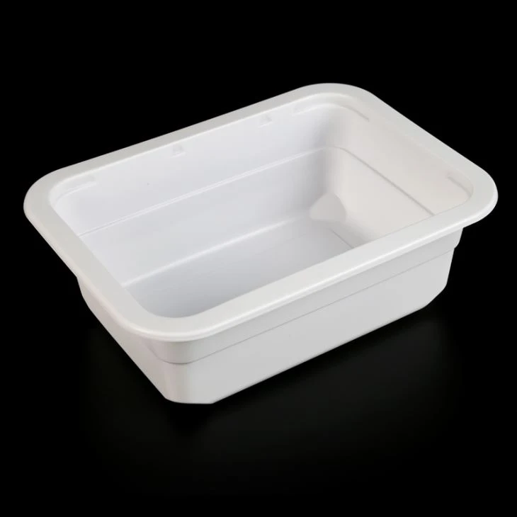 1000 ml Microwavable Disposable Plastic Meal Prep Food Catering Packaging Tray Fabrikant