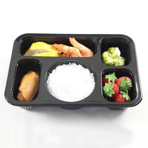 FDA Benton Box Plastic Afhaalmaaltijden voor Fast Food Verpakking