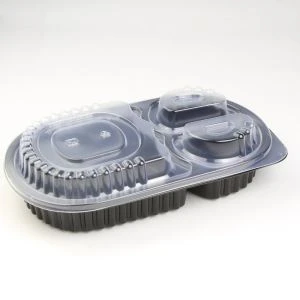Meal Prep Containers 3 Compartimenten Wegwerp Lunchbox