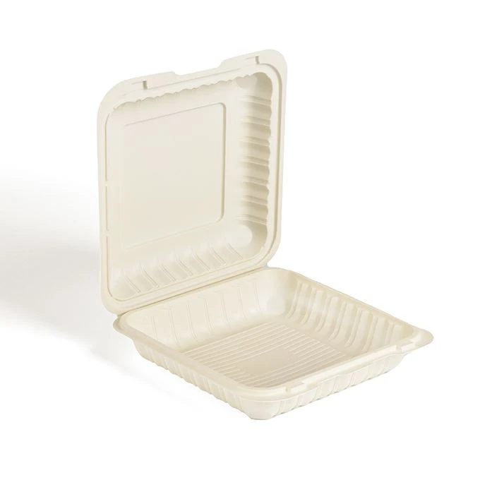 9 inch 3 Compartimenten Transparant Eco PP Plastic BPA Gratis Wegwerp Afhaal ...