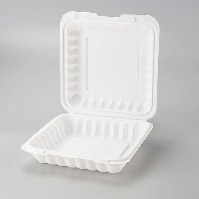 Plastic voedselcontainers met deksels