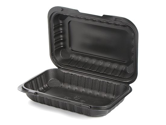 9x6 inch scharnierende afhaalvoedselcontainer
