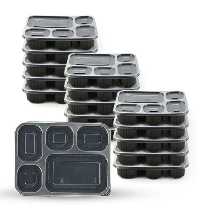 Wegwerpbare afhaalvoedselcontainers