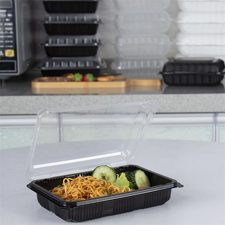 Voedselcontainer voor maaltijdbereiding, dubbele kleuren