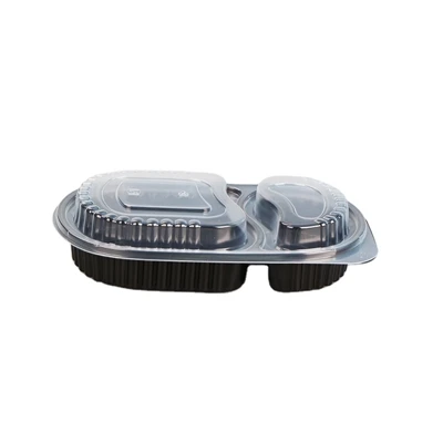 Hoe kunnen wegwerpbare plastic voedselcontainers die door de staat verboden z...