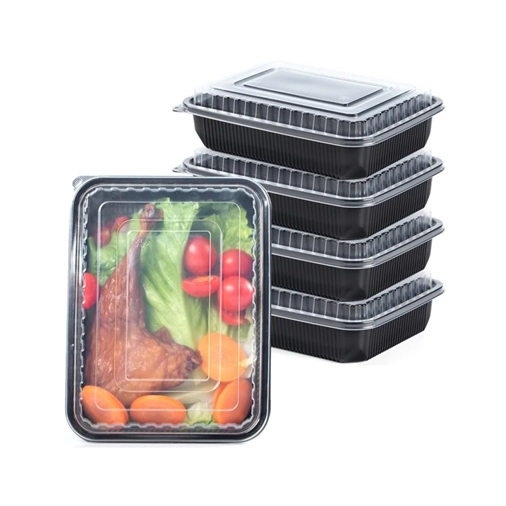 Rechthoekige afhaalcontainers