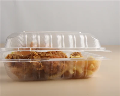 Wegwerpcontainer met 3 compartimenten