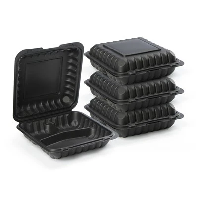 9x9 Clamshell-voedselcontainers