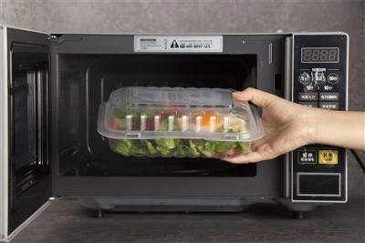 Doorzichtige plastic afhaalvoedselcontainer
