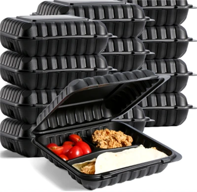 Wegwerp Clamshell-voedselcontainer