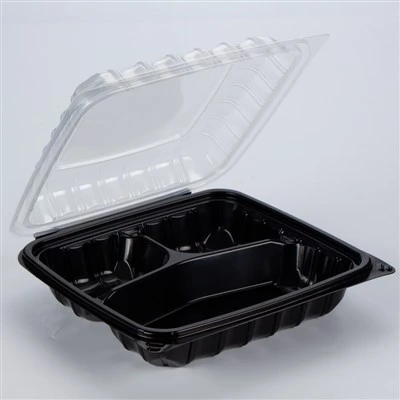 Wegwerp afhaalvoedselcontainer
