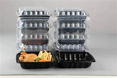 Eco-vriendelijke wegwerpvoedselcontainer