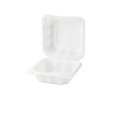 Voedselcontainer, gemaakt van MFPP-materiaal, 1 compartiment