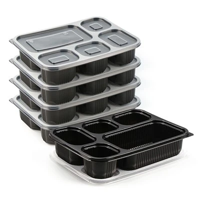 Afhaalcontainers met deksels Magnetronbestendig