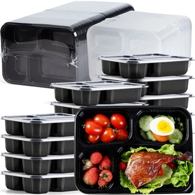 Maaltijdcontainers 4 compartimenten
