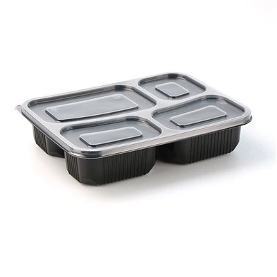 Plastic Deli-voedselopslagcontainers