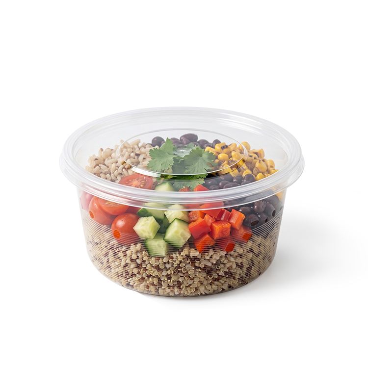 Ronde plastic containers van 16 oz