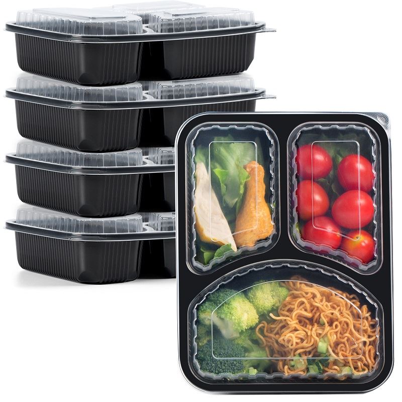 Togo-containers met 3 compartimenten