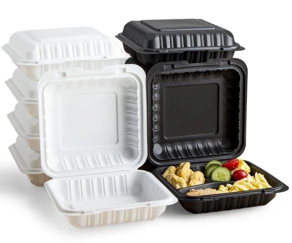 Zwart-witte voedselbereidingscontainer van 9 inch