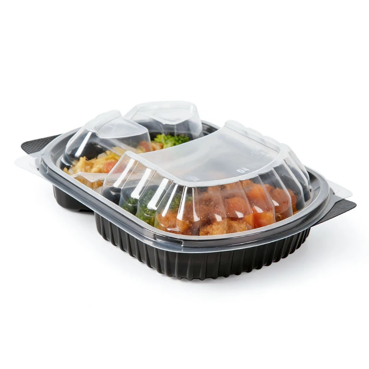 Groothandel in voedselcontainers met 3 compartimenten