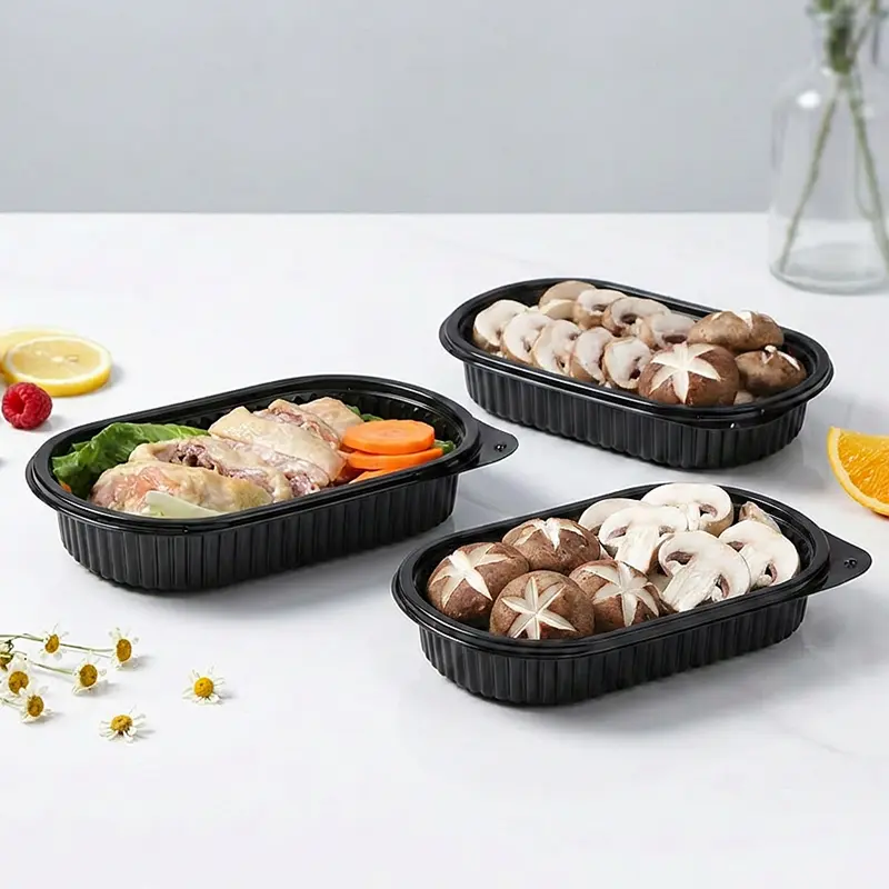 oval meal prep container