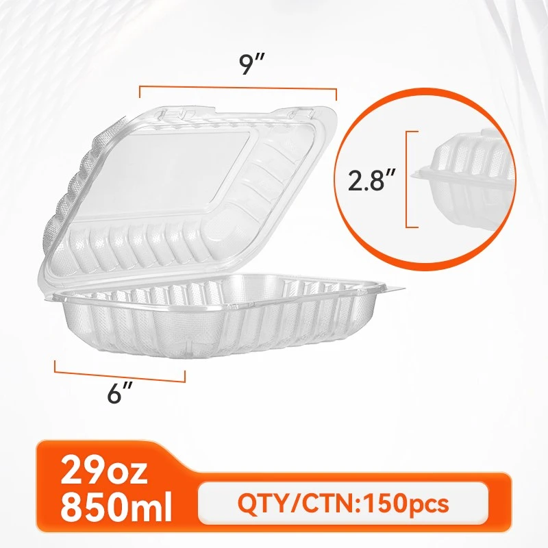 clear food to go containers