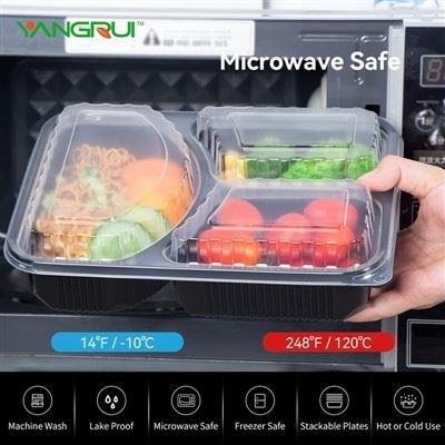 3-compartment To-go Boxes 3-compartment To-go Boxes
